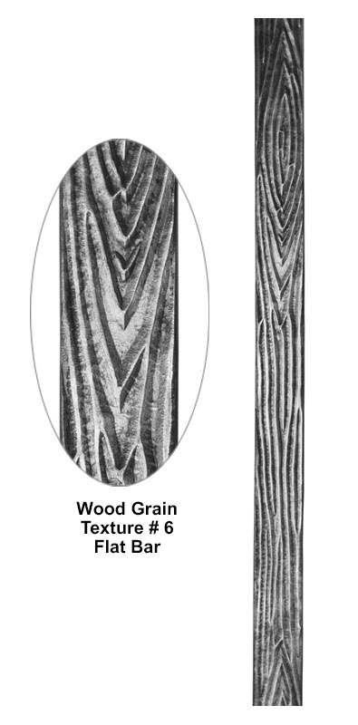 Wood grain texture flat bar metal bar detail showing realistic wood grain pattern surface